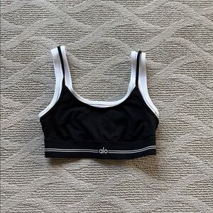 ALO Airbrush better together sports bra, size small. Like new, worn once.